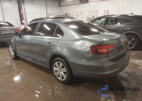 2017 Volkswagen Jetta 1.4T S z USA, uszkodzony, nr VIN 3VW2B7AJ1HM392298